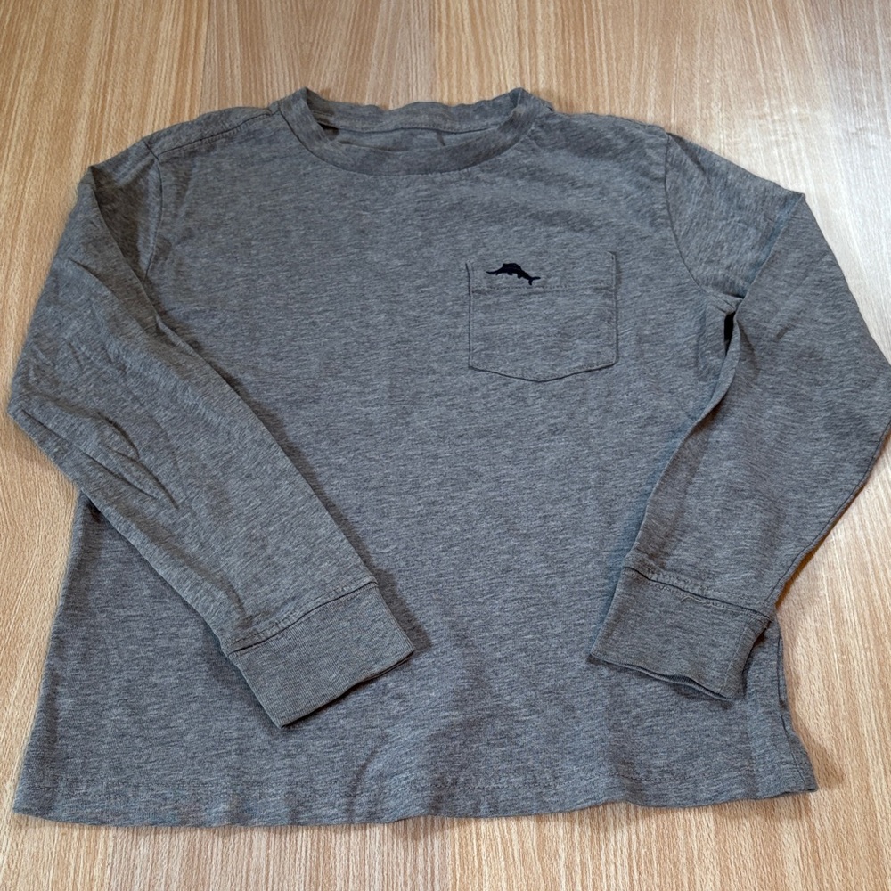 Tommy Bahama long sleeve tee shirt gray